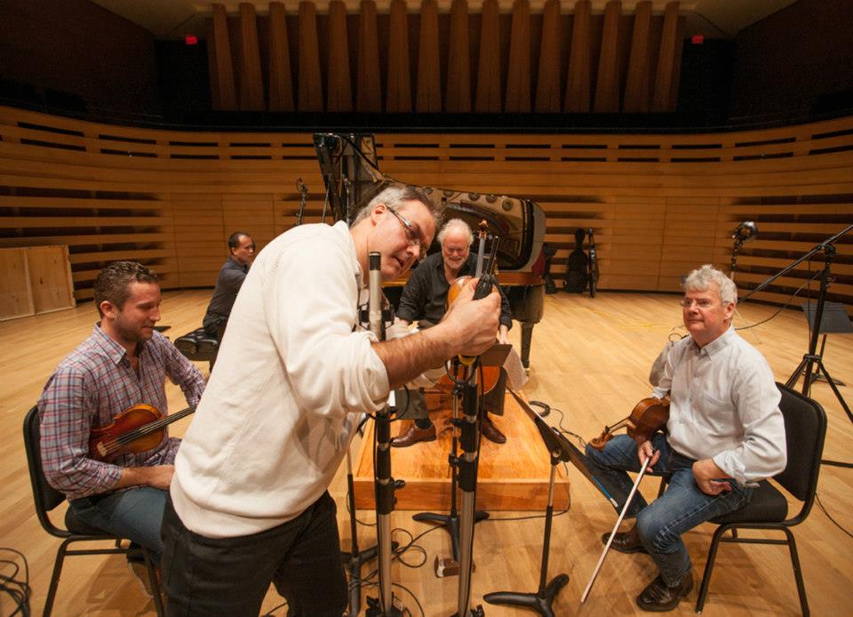 Recording with the ARC Ensemble in Koerner Hall, Toronto